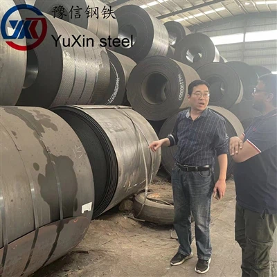 Kunjungan Pelanggan Pakistan Untuk Membeli Gulungan Baja Karbon